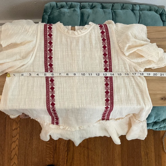 ODDY Gauzy Boho Tunic Festival Top Sz M - Picture 7 of 9